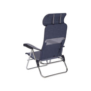 Crespo Beach Chair AL/205 Compact Dark Blue Crespo - Dynamic Drive