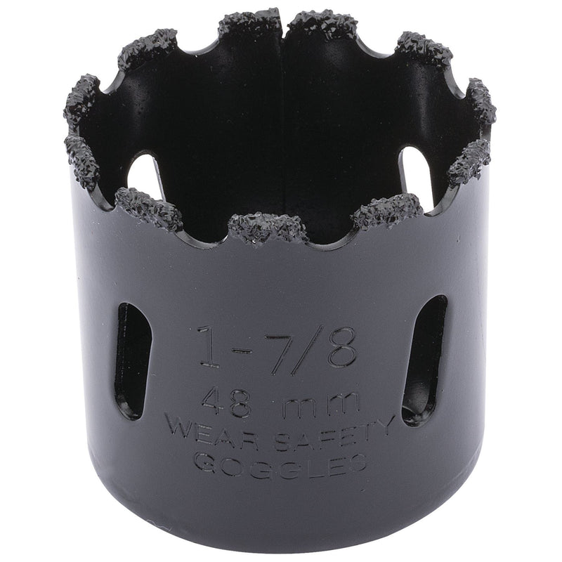 Draper Tungsten Carbide Grit Hole Saw, 48mm 34940 Draper - Dynamic Drive