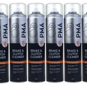 6 x PMA Brake And Clutch Cleaner Degreaser Aerosol Professional Spray 600ml BRCL PMA - Dynamic Drive