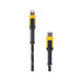 Dewalt Telecoms USB C to Lightning® Reinforced Charging Cable 1.2m (4ft) DEWALT Telecoms - Dynamic Drive