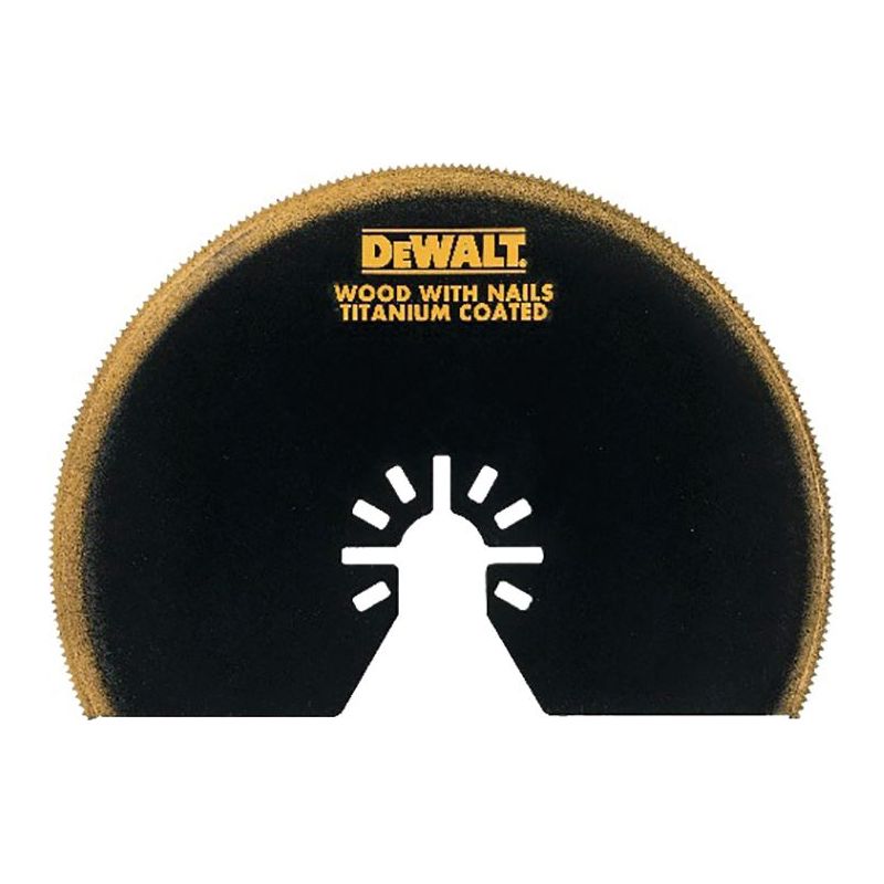 Dewalt Power Tools Multi-Tool Titanium Semi Circle Blade 100mm DeWALT Power Tools - Dynamic Drive