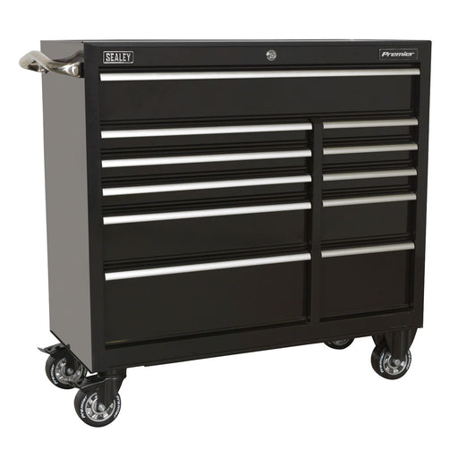 Sealey Rollcab 11 Drawer 1055mm Heavy-Duty Black PTB105511 Sealey - Dynamic Drive