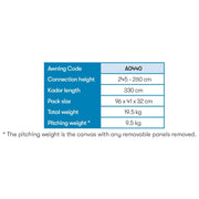 Mars awning 12020501000001 Westfield - Dynamic Drive