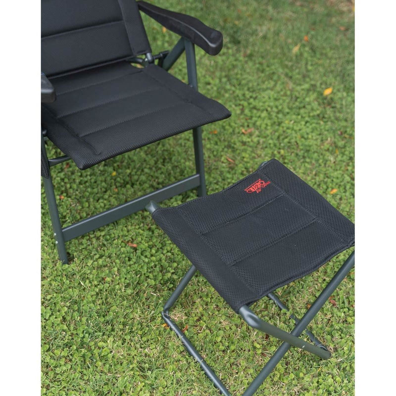 Crespo Stool/Footrest AP/302 Air Deluxe Black Crespo - Dynamic Drive
