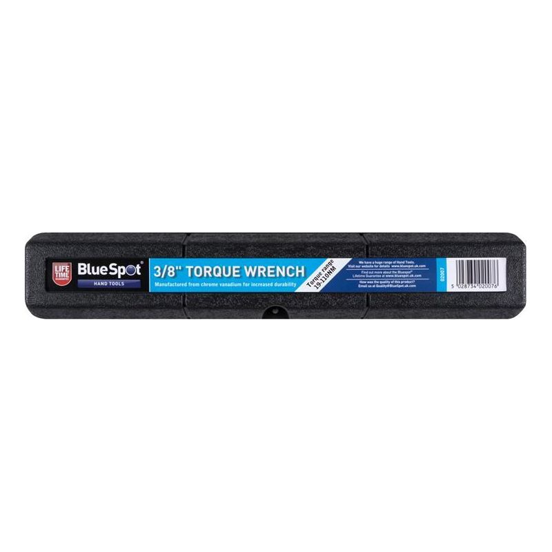 Bluespot Tools 2007 Torque Wrench 3/8in Drive 19-110Nm BlueSpot Tools - Dynamic Drive