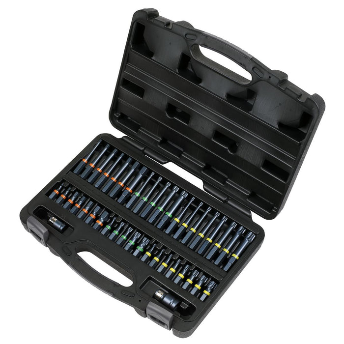 Sealey TRX-Star*/Hex/Spline Bit Set Impact 42pc 3/8" & 1/2"Sq Drive AK21901 Sealey - Dynamic Drive
