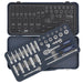 Sealey Premier 32pc 1/4" Drive Lock On Socket Set 4-14mm Ratchet Handle Sealey  - Dynamic Drive