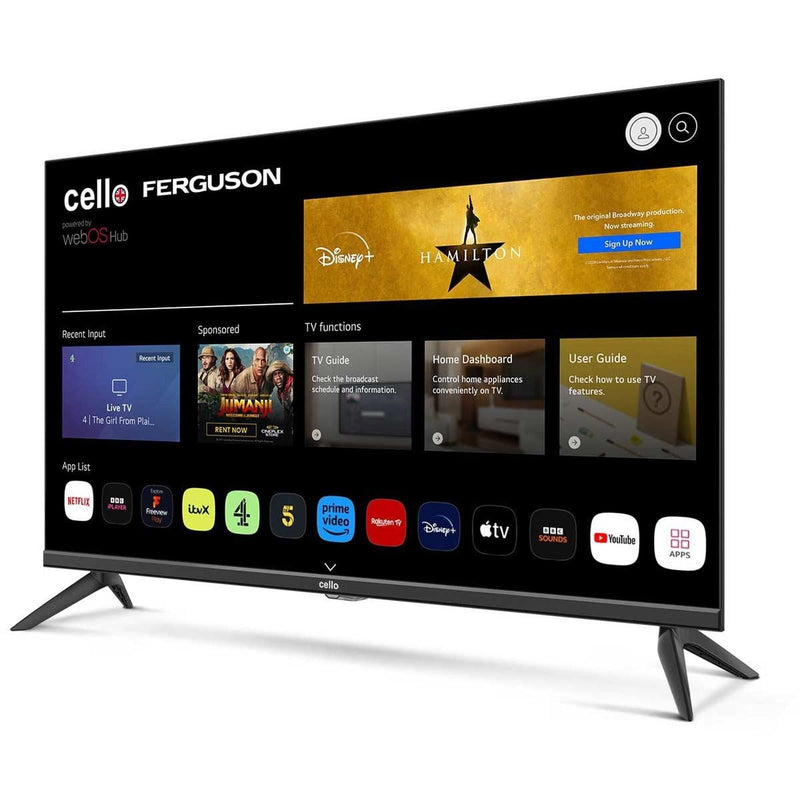 Cello 32" Smart Webos TV with Freeview Play Cello - Dynamic Drive