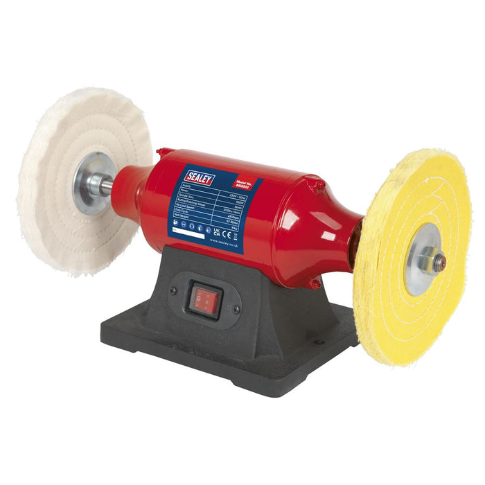 Sealey Bench Mounting Buffer/Polisher 200mm 550W/230V BB2002 Sealey  - Dynamic Drive
