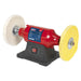 Sealey Bench Mounting Buffer/Polisher 200mm 550W/230V BB2002 Sealey  - Dynamic Drive