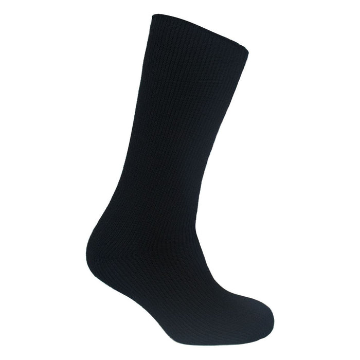 Ladies thermal insulated black socks 1291 UK Camping And Leisure - Dynamic Drive