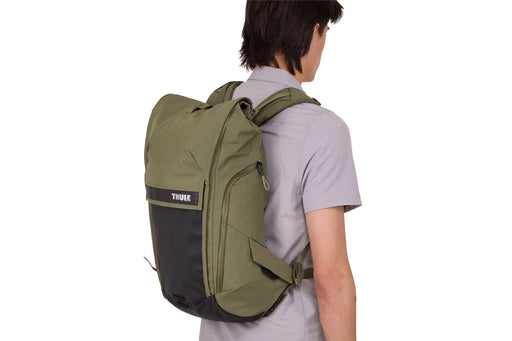 Thule Paramount bike commute backpack soft green 20L Thule - Dynamic Drive