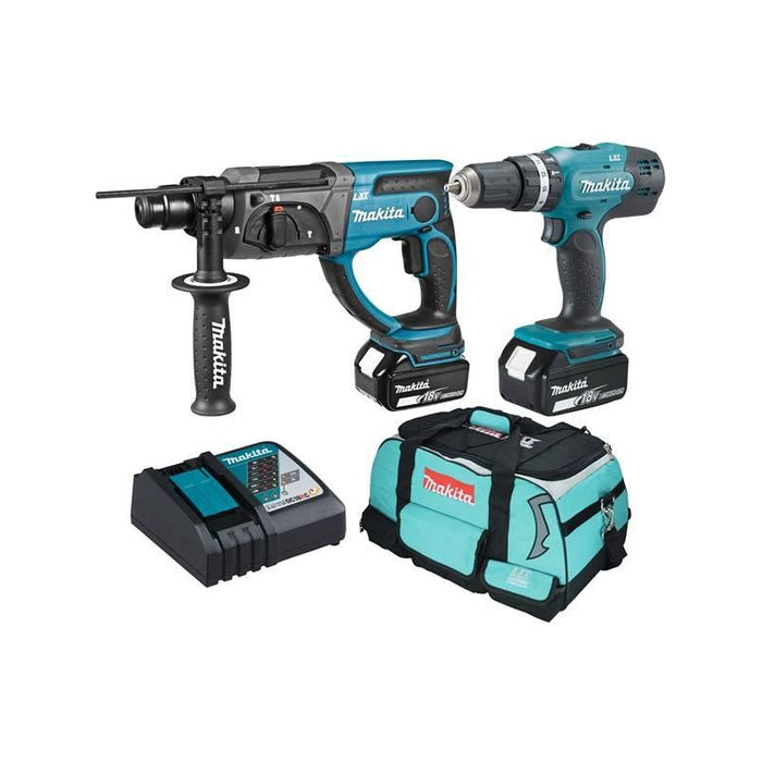 Makita DLX2025T LXT Combo Kit 18V 2 x 5.0Ah Li-ion Makita - Dynamic Drive
