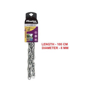 Master Lock 8016E Hardened Steel Chain 1m x 8mm Master Lock - Dynamic Drive