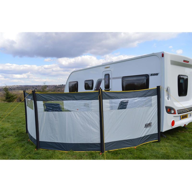 Maypole 3 Panel Inflatable Air Windbreak Blow-Up Camping Caravan With Free Pump Maypole  - Dynamic Drive