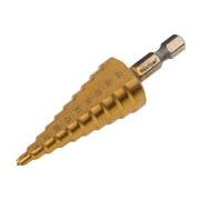 Bluespot Tools HSS 1/4in Hex Shank Step Drill 4-22mm BlueSpot Tools - Dynamic Drive