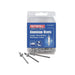 Faithfull Aluminium Rivets 4 x 10mm Medium Pre-Pack of 100 Faithfull - Dynamic Drive