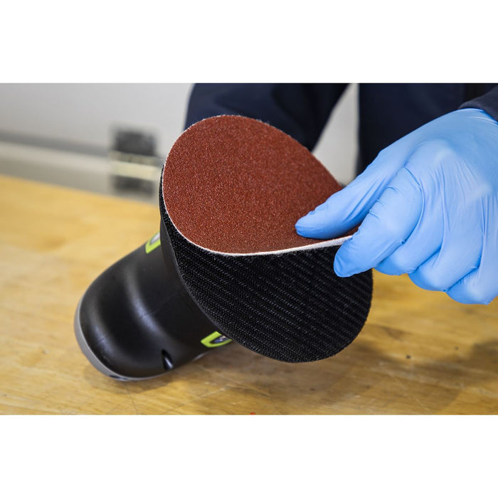 Sealey Hook-and-Loop Sanding Disc Set 150mm 10pc SSDS01 Sealey - Dynamic Drive