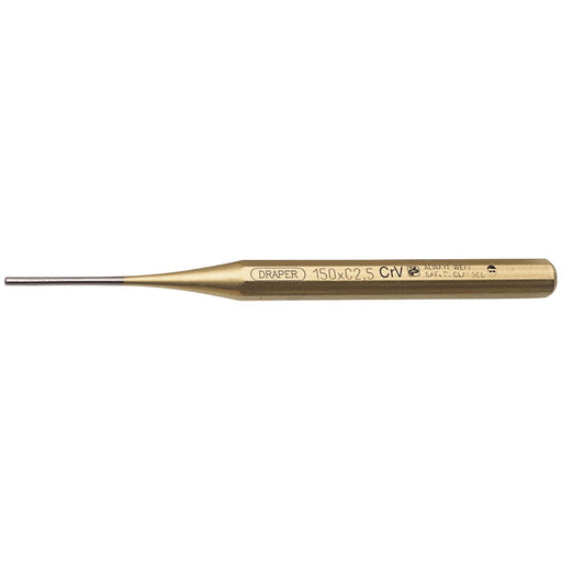 Draper Octagonal Parallel Pin Punch, 2.5 x 150mm 51653 Draper - Dynamic Drive