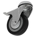 Sealey Castor Wheel Bolt Hole Swivel with Brake75mm SCW175SBL Sealey - Dynamic Drive