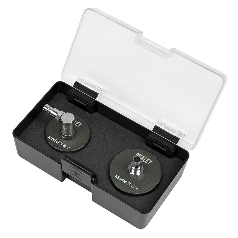 Sealey Brake Pressure Bleeder Cap Set for Tesla VS0204T Sealey - Dynamic Drive