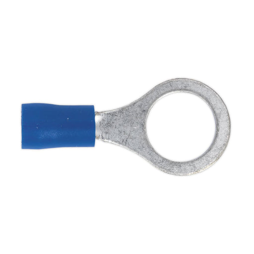 Sealey Easy-Entry Ring Terminal 10.5mm (3/8") Blue Pack of 100 BT23 Sealey - Dynamic Drive
