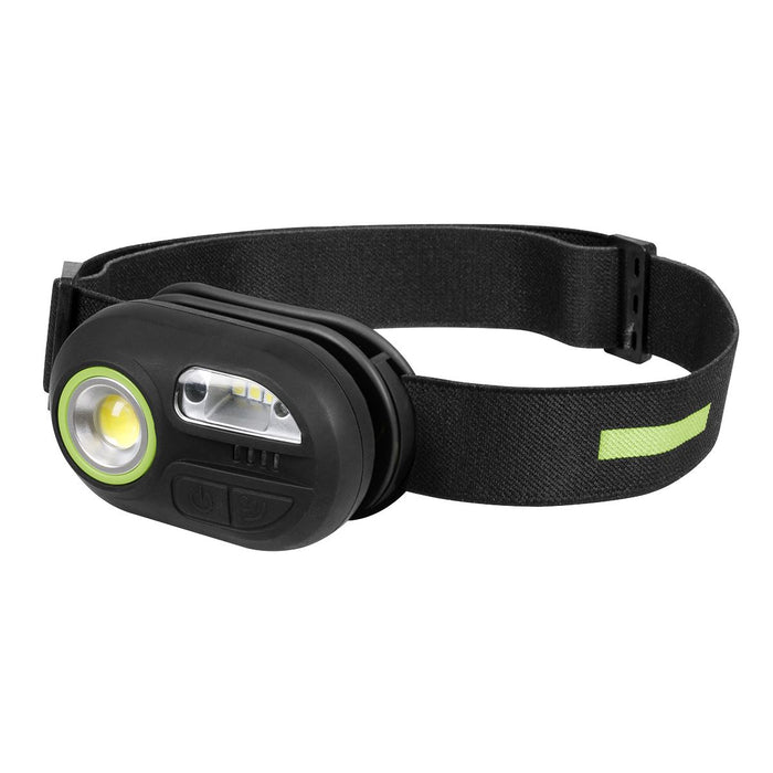 Sealey Rechargeable Headlight with Sensor 3W COB LED & 1W SMD LED Sealey  - Dynamic Drive