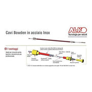 AL-KO 890mm Bowden cable 247284 AL-KO - Dynamic Drive