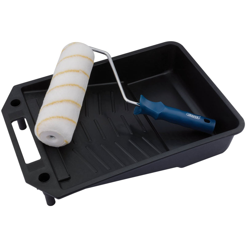 Draper Paint Roller Kit, 230mm, 1 x 43mm Roller 82542 Draper - Dynamic Drive