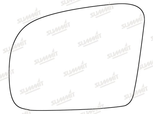 Summit Stick-On Standard Mirror Glass fits Mercedes M Class 08 to 15 LHS Summit - Dynamic Drive