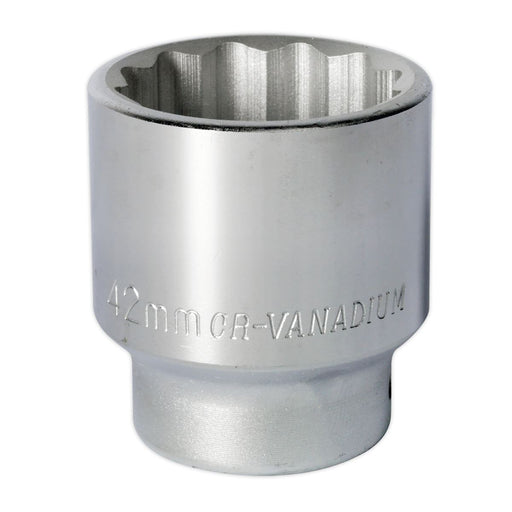 Sealey WallDrive Socket 42mm 3/4"Sq Drive S34/42 Sealey - Dynamic Drive