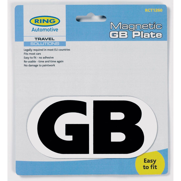 Ring Automotive RCT1260 Magnetic Gb Plate Ring Automotive - Dynamic Drive