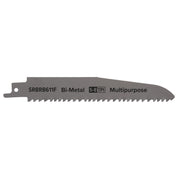 Sealey Reciprocating Saw Blade Multipurpose 150mm 5-8tpi Pack of 5 SRBRB611F Sealey - Dynamic Drive