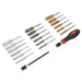 Sealey Cleaning & Decarbonising Brush Set 20pc VS1800 Sealey - Dynamic Drive