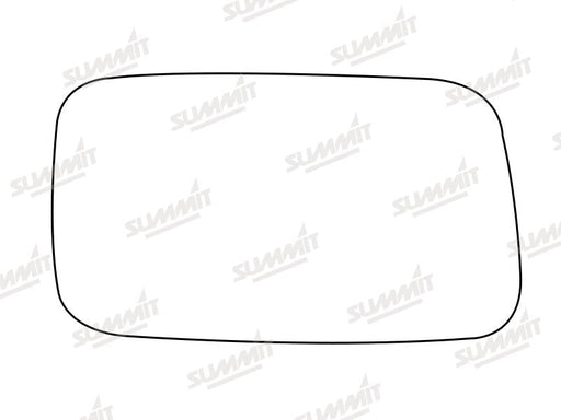 Summit Stick-On Standard Mirror Glass fits Fiat Cinquecento RHS Summit - Dynamic Drive