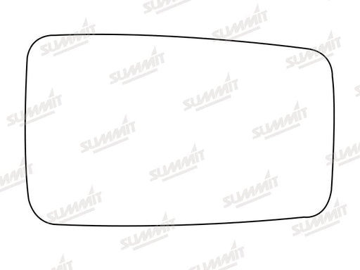 Summit Stick-On Standard Mirror Glass fits Hyundai Pony RHS Summit - Dynamic Drive