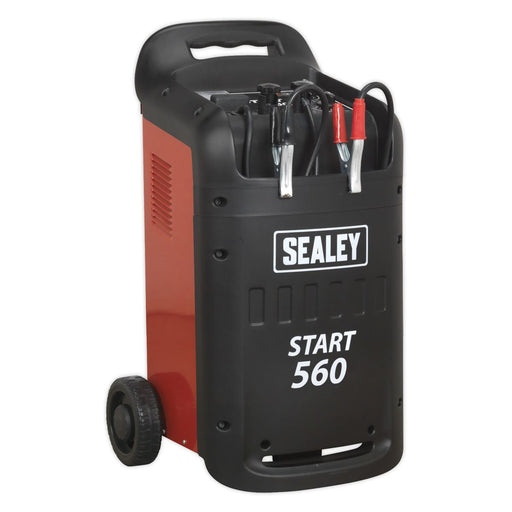 Sealey Start560 12V 24V Battery Charger Starter Car Van Light Commercial Sealey  - Dynamic Drive