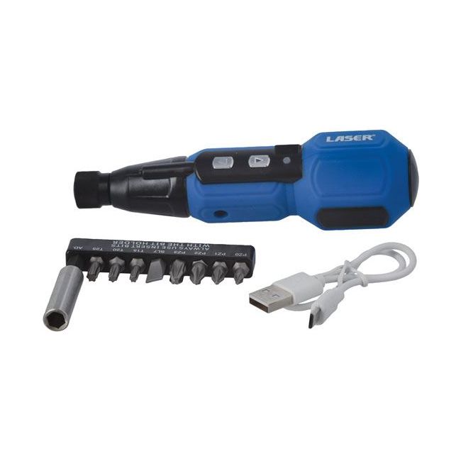Laser Electric Screwdriver Set 11pc 7985 Laser - Dynamic Drive