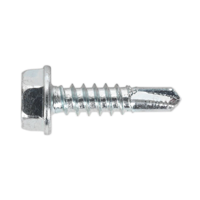 Sealey Self Drilling Screw Assortment 410pc Hex Head Zinc AB061SDH Sealey - Dynamic Drive