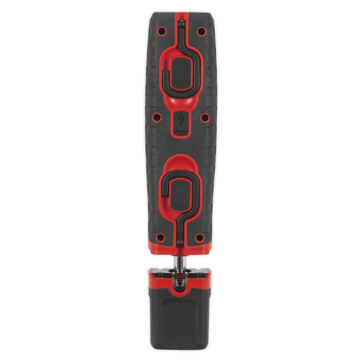 Sealey LED360 Cordless 360° 3W LED Rechargeable Inspection Lamp Black Li-ion Sealey  - Dynamic Drive