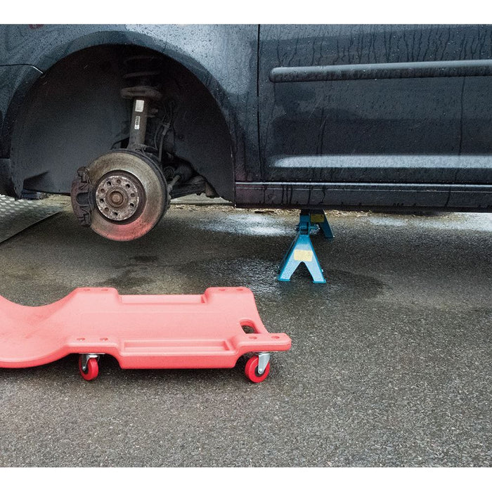 Silverline 3 Ton Tonne Ratchet Action Axle Stand Stands 3Yr Warranty 763620 Silverline  - Dynamic Drive
