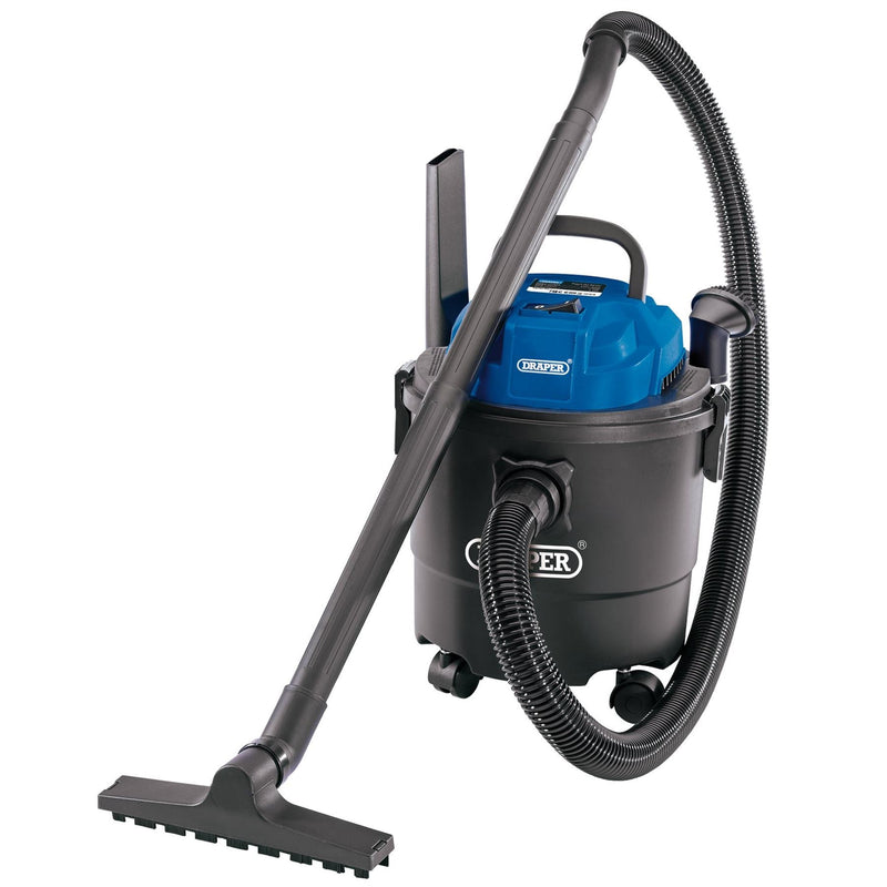 Draper 230V Wet & Dry Vacuum Cleaner, 15L, 1250W 90107 Draper - Dynamic Drive