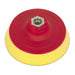 Sealey Hook-and-Loop Ultra-Soft Backing Pad120mm M14 x 2mm PTCBPV3S Sealey - Dynamic Drive