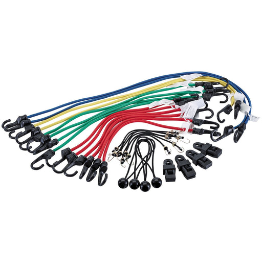 Draper Assorted Bungee Pack with Storage Case (28 Piece) 93447 Draper - Dynamic Drive