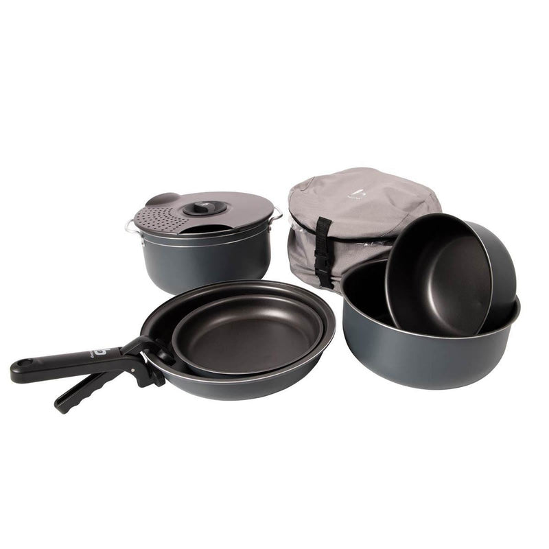 Bo-Camp Cookware Set Camping 7 Pieces Aluminium Bo-Camp - Dynamic Drive