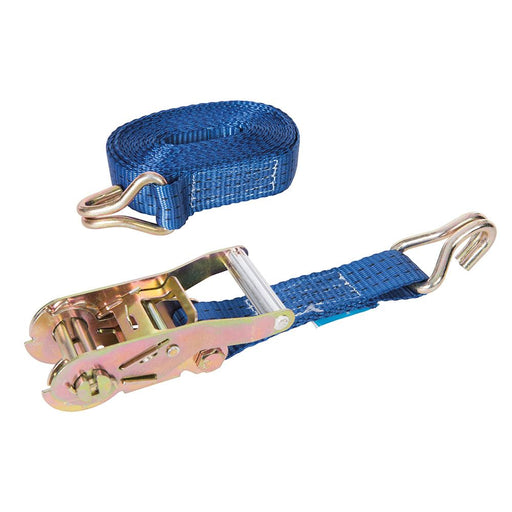 Silverline Ratchet Tie Down Strap J-Hook 786547 Silverline  - Dynamic Drive