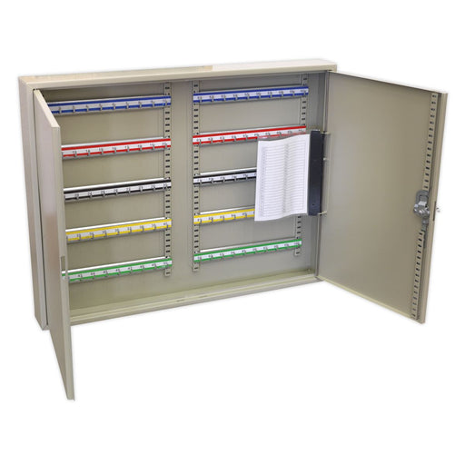 Sealey Key Cabinet 100 Key Capacity Wide SKC100W Sealey - Dynamic Drive