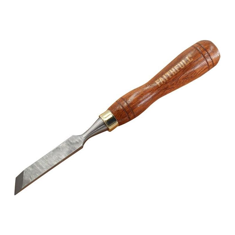 Faithfull Skew Carving Chisel 12.7mm (1/2in) FSC 100% Faithfull - Dynamic Drive