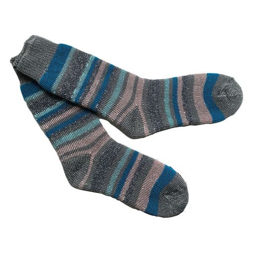 Ladies thermal insulated striped socks (assorted colours) 2628 UK Camping And Leisure - Dynamic Drive
