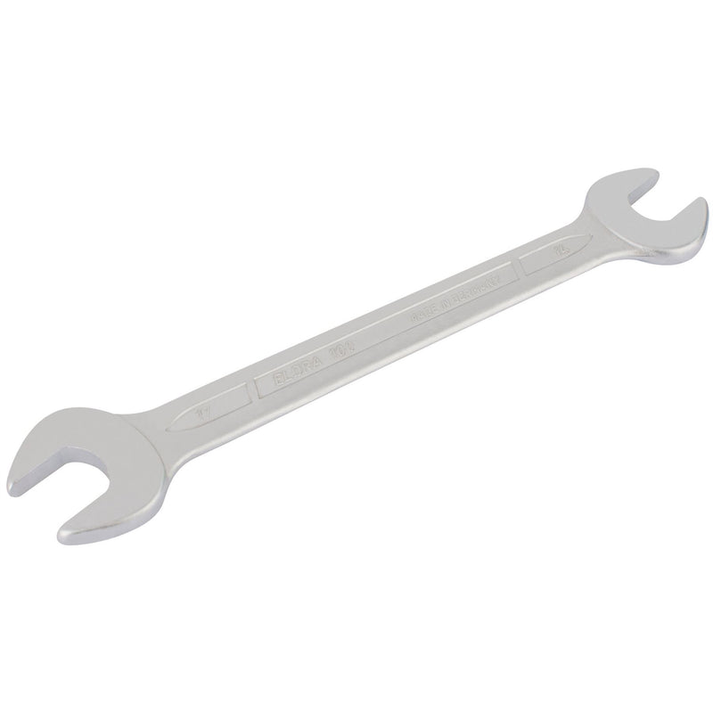 Draper Elora Long Metric Double Open End Spanner, 14 x 17mm 01945 Draper - Dynamic Drive